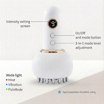 Lymphatic Drainage Massager - Reduce Swelling, Bloating, Fatigue Naturally at Home