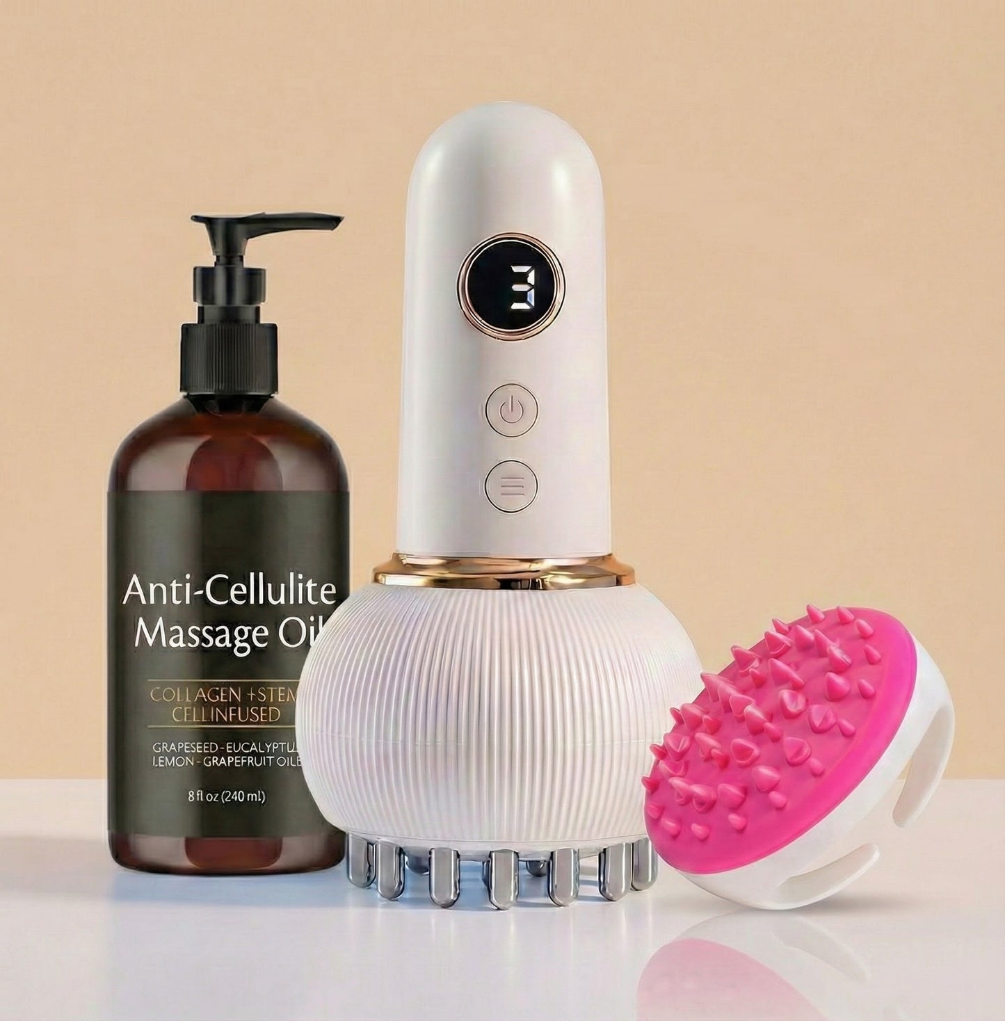 Lymphatic Drainage Massager - Reduce Swelling, Bloating, Fatigue Naturally at Home