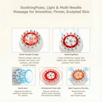 Lymphatic Drainage Massager - Reduce Swelling, Bloating, Fatigue Naturally at Home