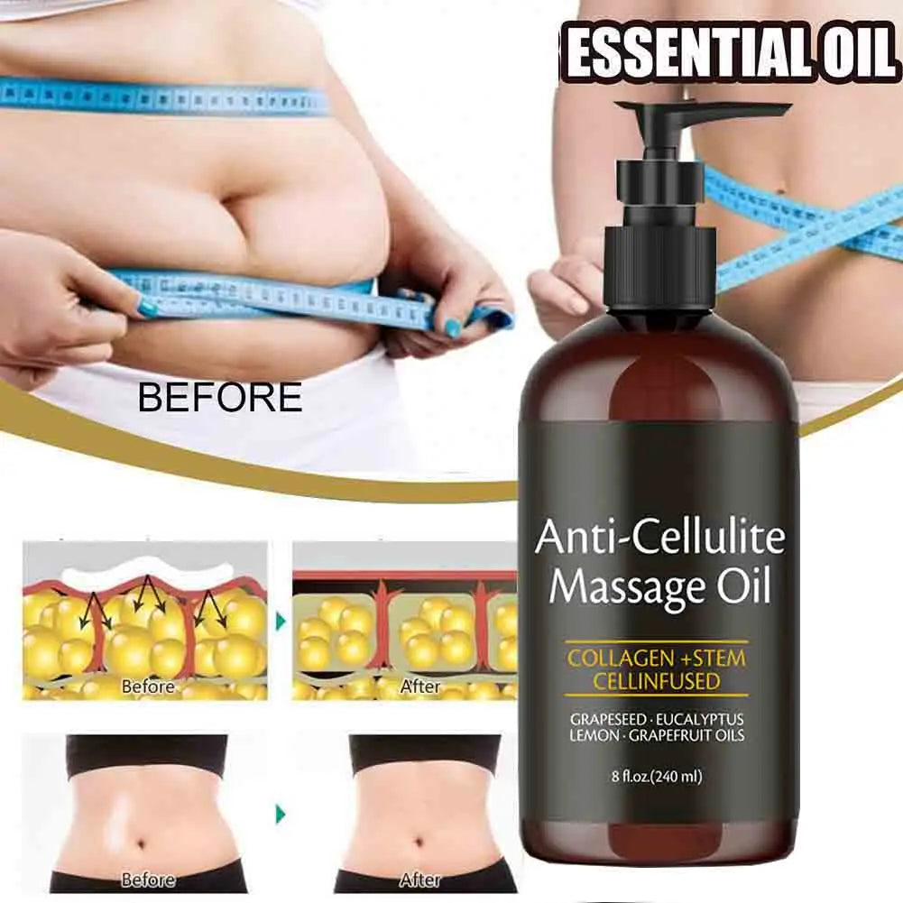 Anti Cellulite Massaging Oil (240mL)